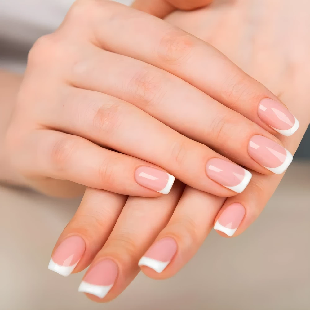 French Manicure in Queens, NY from Larisa’s Salon